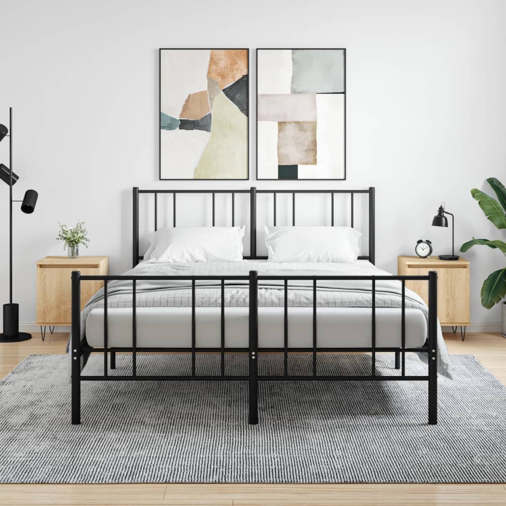 Bedside Cabinet 40X30X50 Cm Engineered Wood