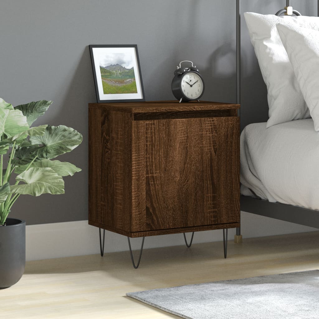 Bedside Cabinet 40X30X50 Cm Engineered Wood