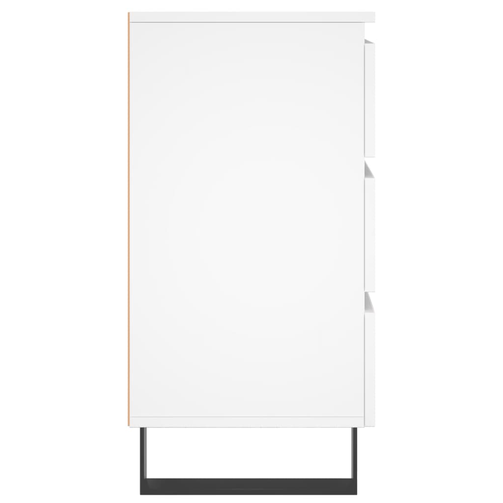 Bedside Cabinets 2 Pcs 40X35X69 Cm Engineered Wood