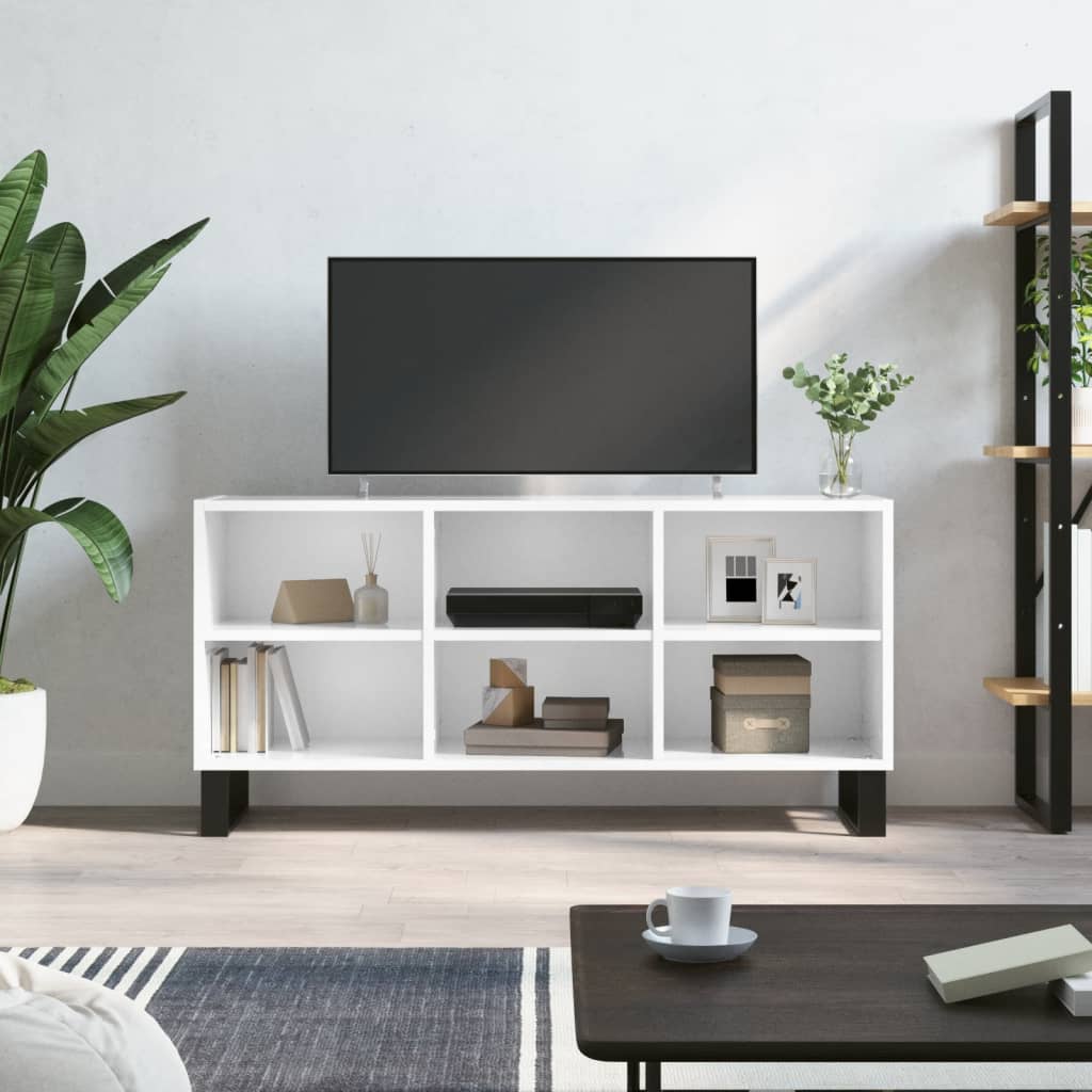 Tv Cabinet 103.5X30X50 Cm Engineered Wood