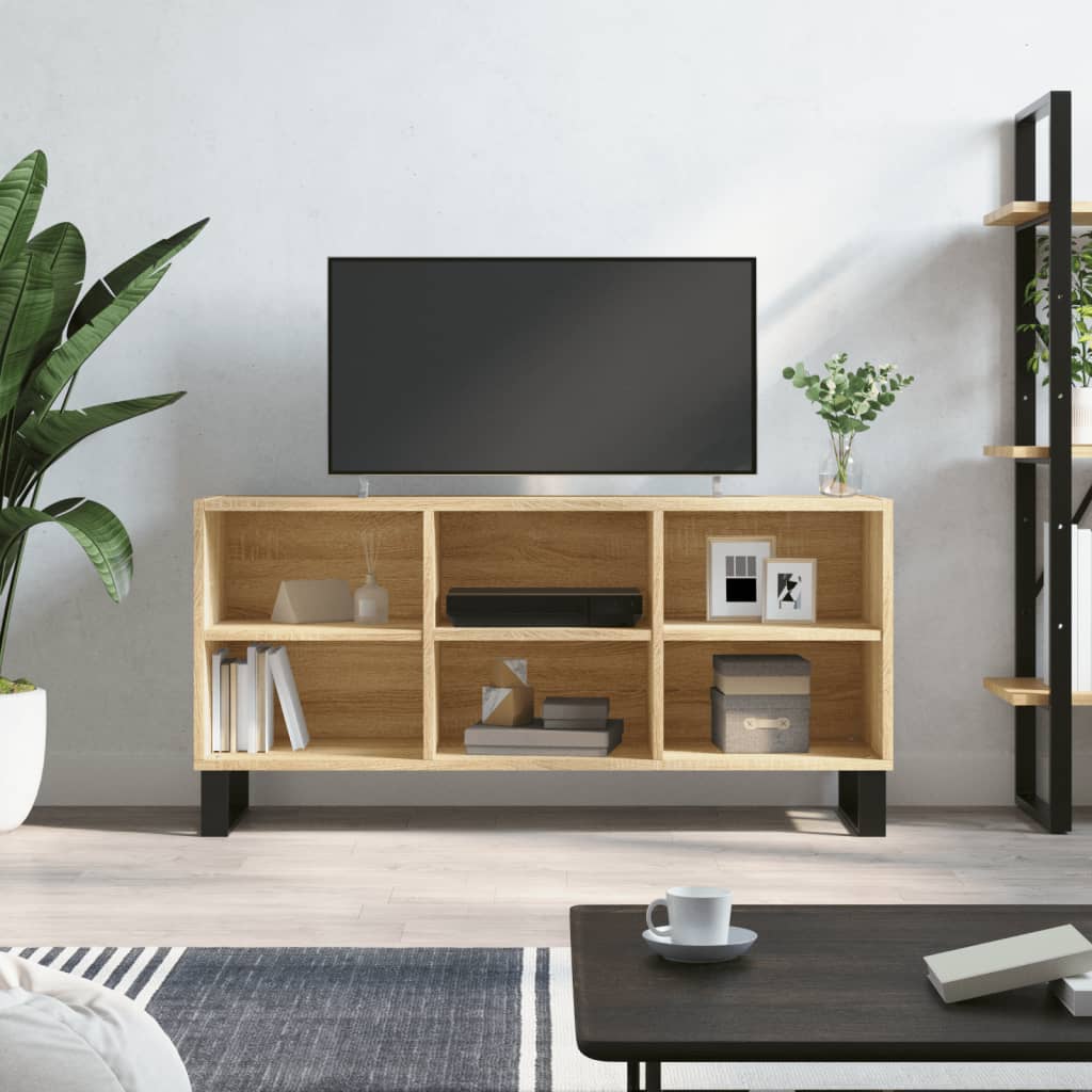 Tv Cabinet 103.5X30X50 Cm Engineered Wood