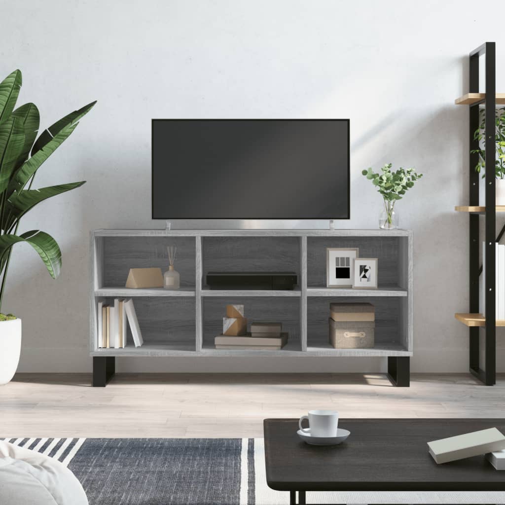 Tv Cabinet 103.5X30X50 Cm Engineered Wood