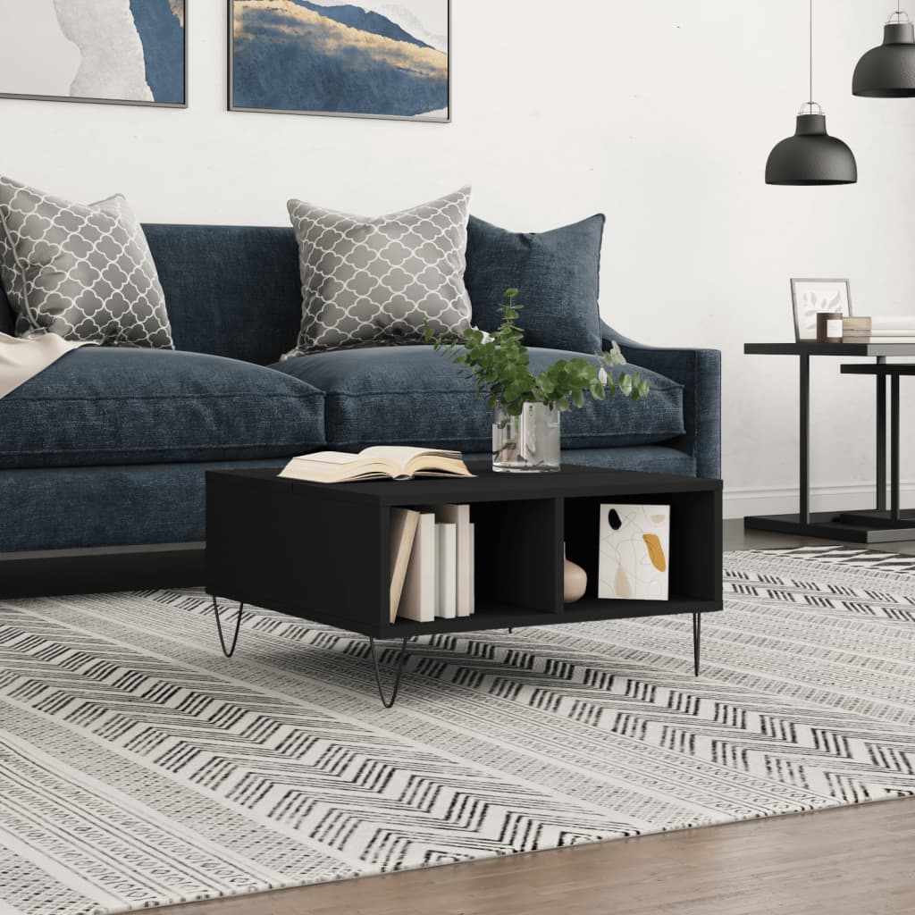 Coffee Table 60X60X30 Cm Engineered Wood