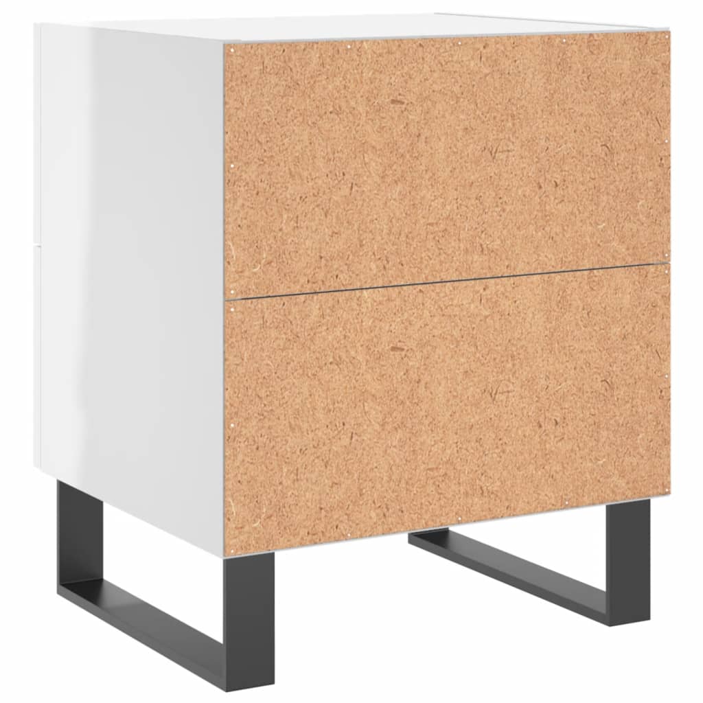 Bedside Cabinets 2 Pcs 40X35X47.5 Cm Engineered Wood
