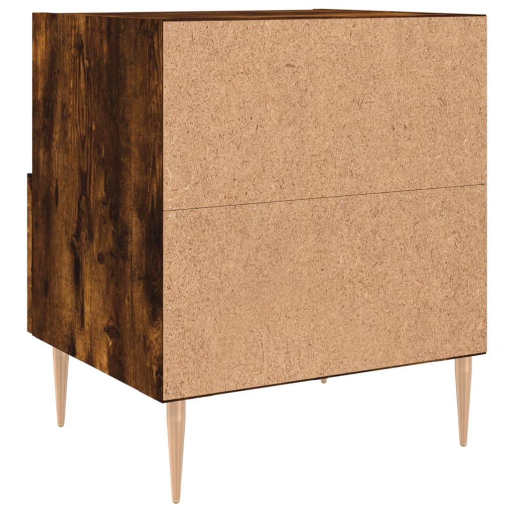 Bedside Cabinet 40X35X47.5 Cm Engineered Wood
