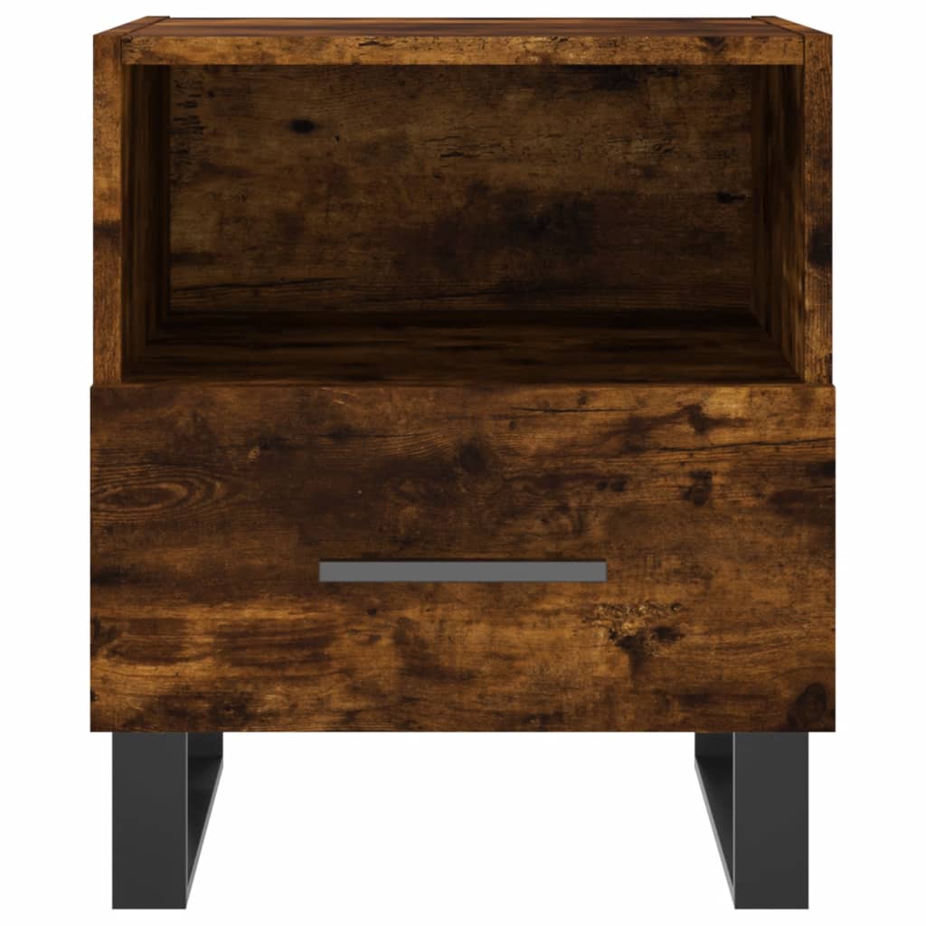 Bedside Cabinet 40X35X47.5 Cm Engineered Wood