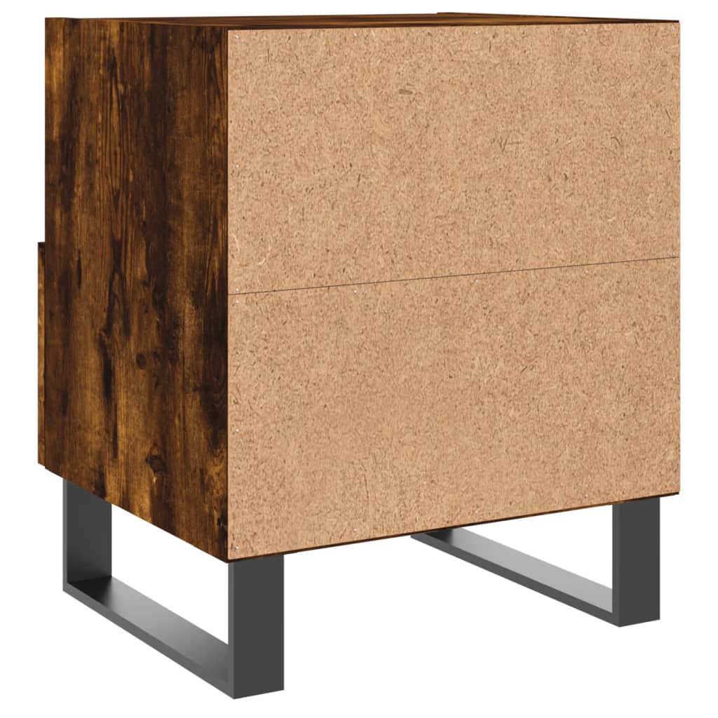 Bedside Cabinet 40X35X47.5 Cm Engineered Wood
