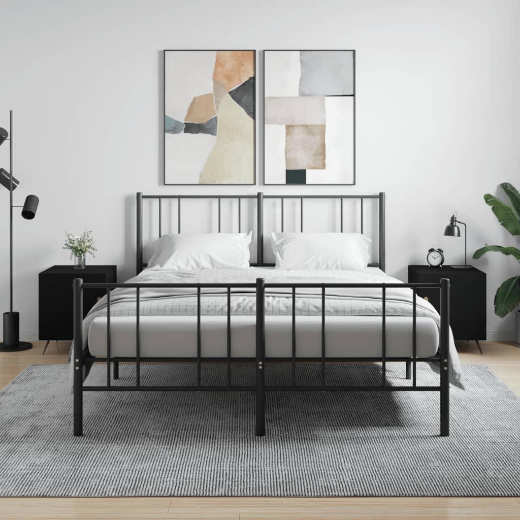 Bedside Cabinet 40X40X50 Cm Engineered Wood