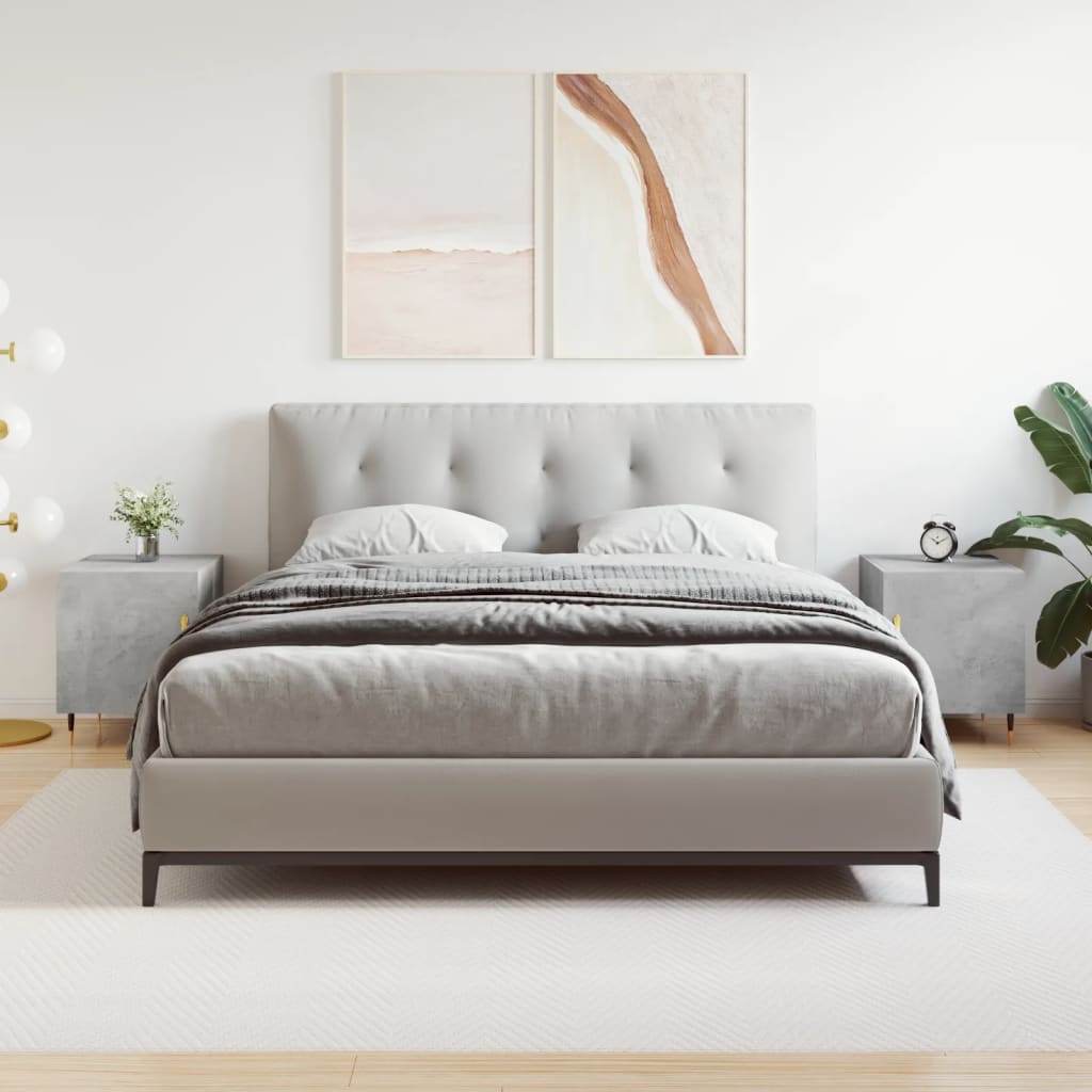 Bedside Cabinet 40X40X50 Cm Engineered Wood