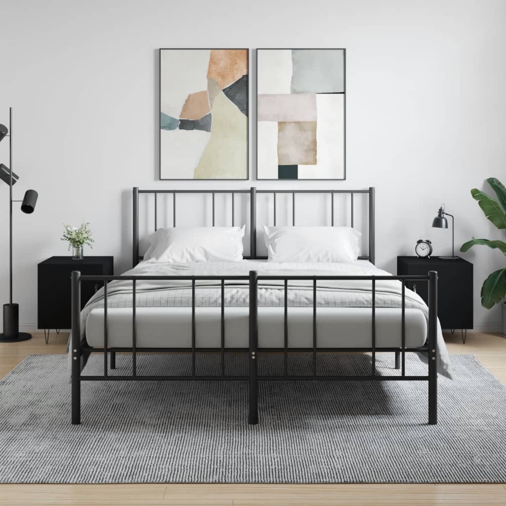 Bedside Cabinet 40X40X50 Cm Engineered Wood