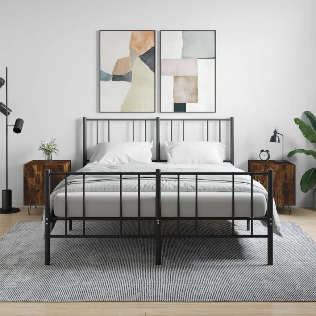 Bedside Cabinet 40X40X50 Cm Engineered Wood