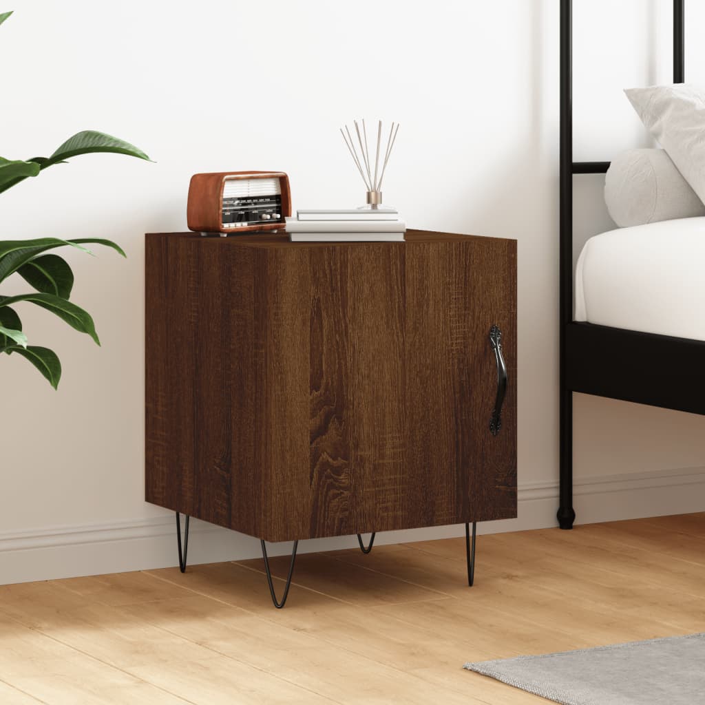 Bedside Cabinet 40X40X50 Cm Engineered Wood