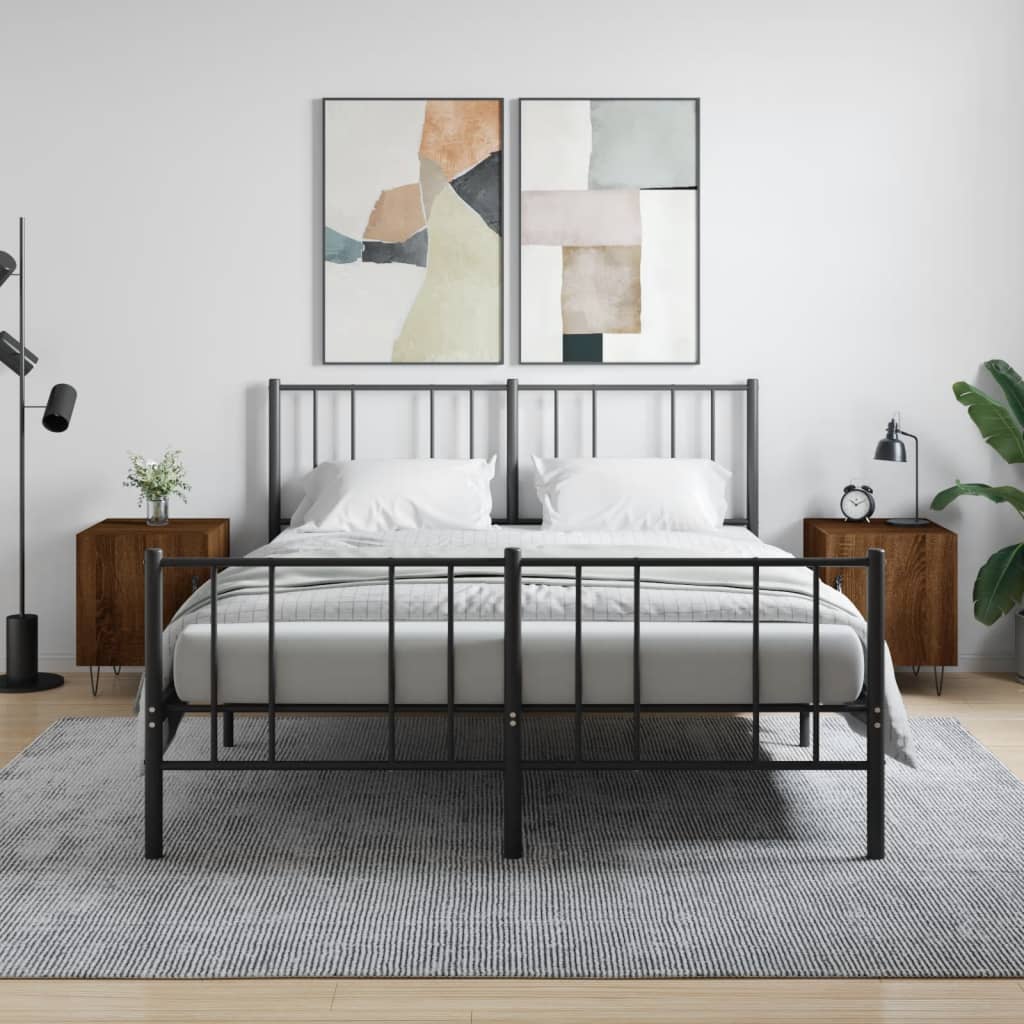 Bedside Cabinet 40X40X50 Cm Engineered Wood