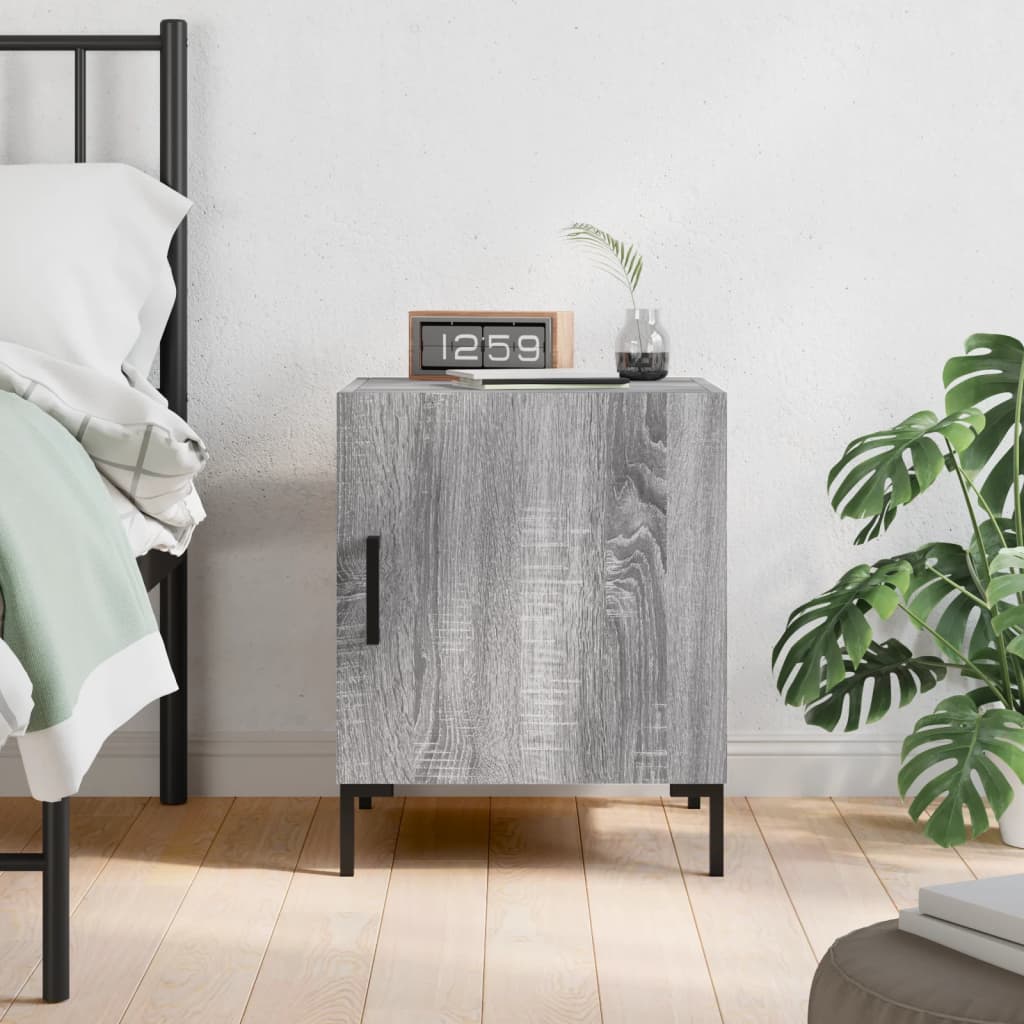 Bedside Cabinet 40X40X50 Cm Engineered Wood