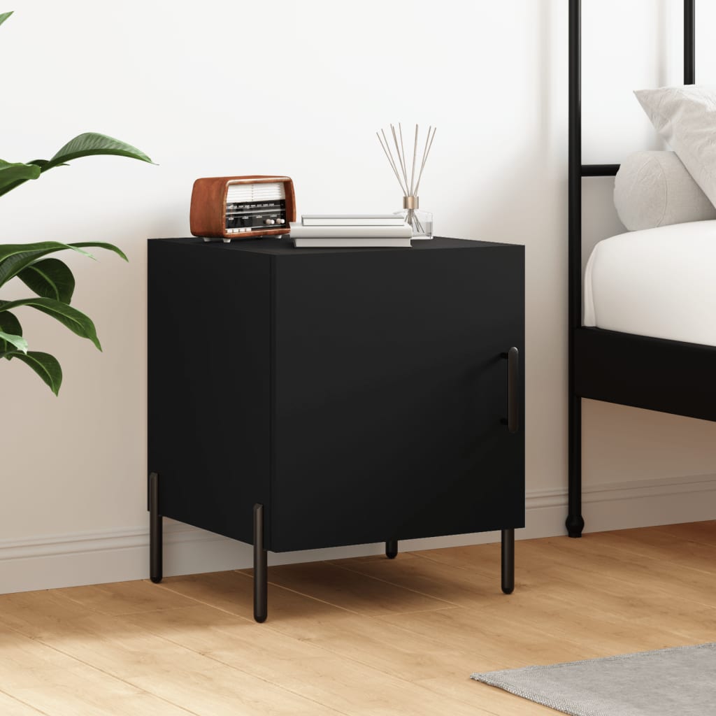 Bedside Cabinet 40X40X50 Cm Engineered Wood