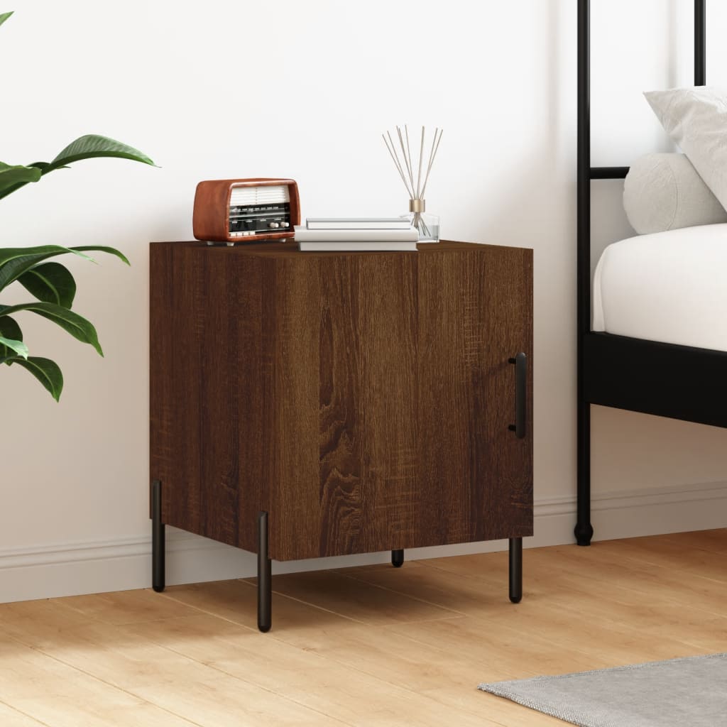 Bedside Cabinet 40X40X50 Cm Engineered Wood