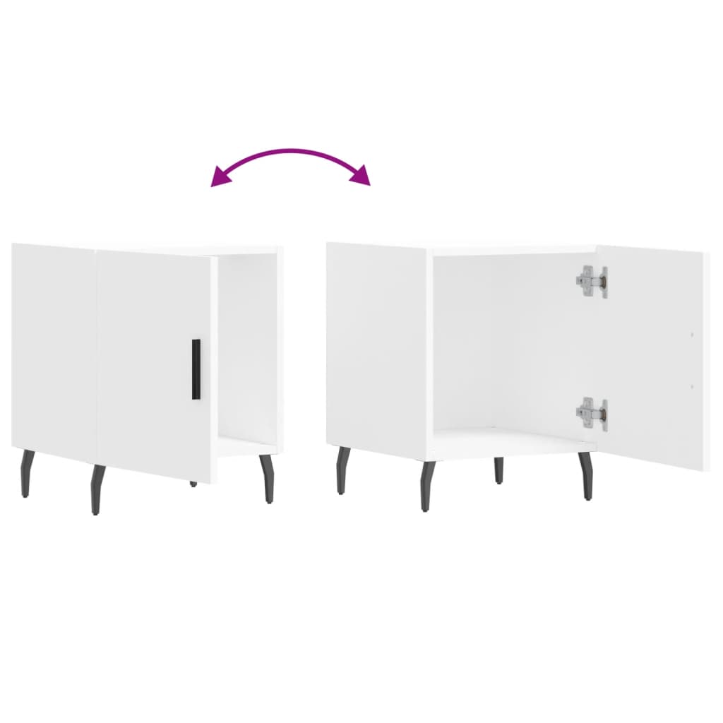 Bedside Cabinet 40X40X50 Cm Engineered Wood