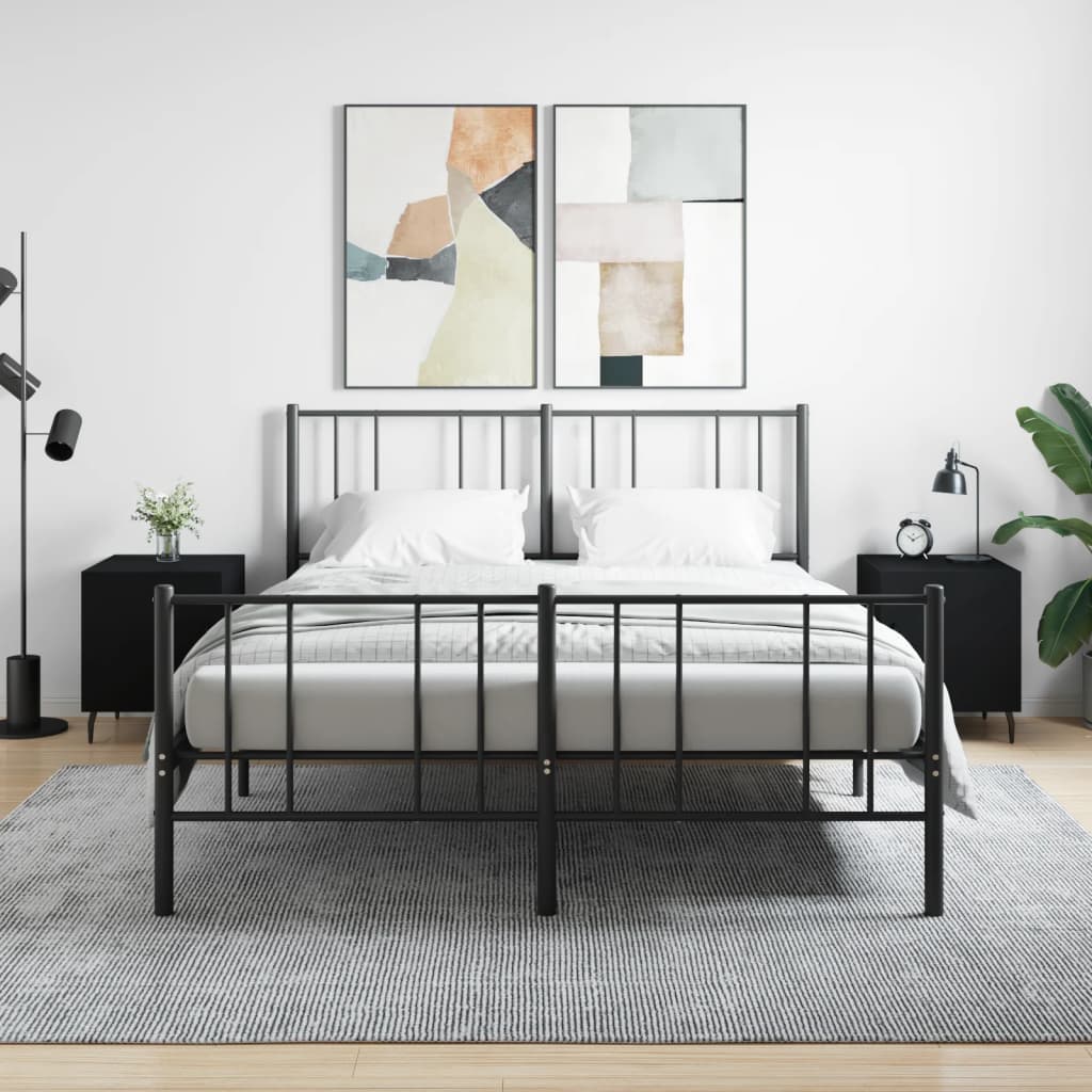 Bedside Cabinet 40X40X50 Cm Engineered Wood