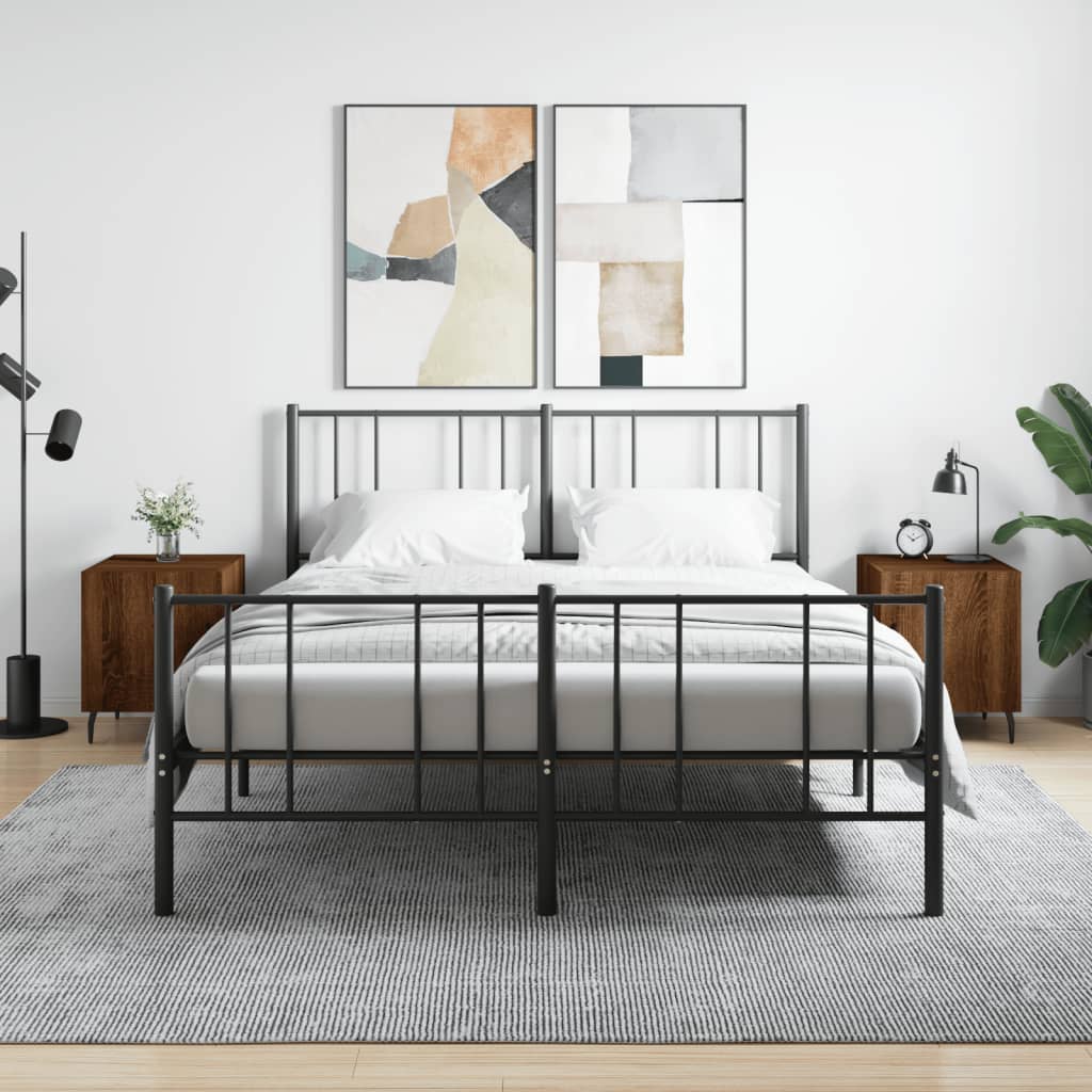 Bedside Cabinet 40X40X50 Cm Engineered Wood