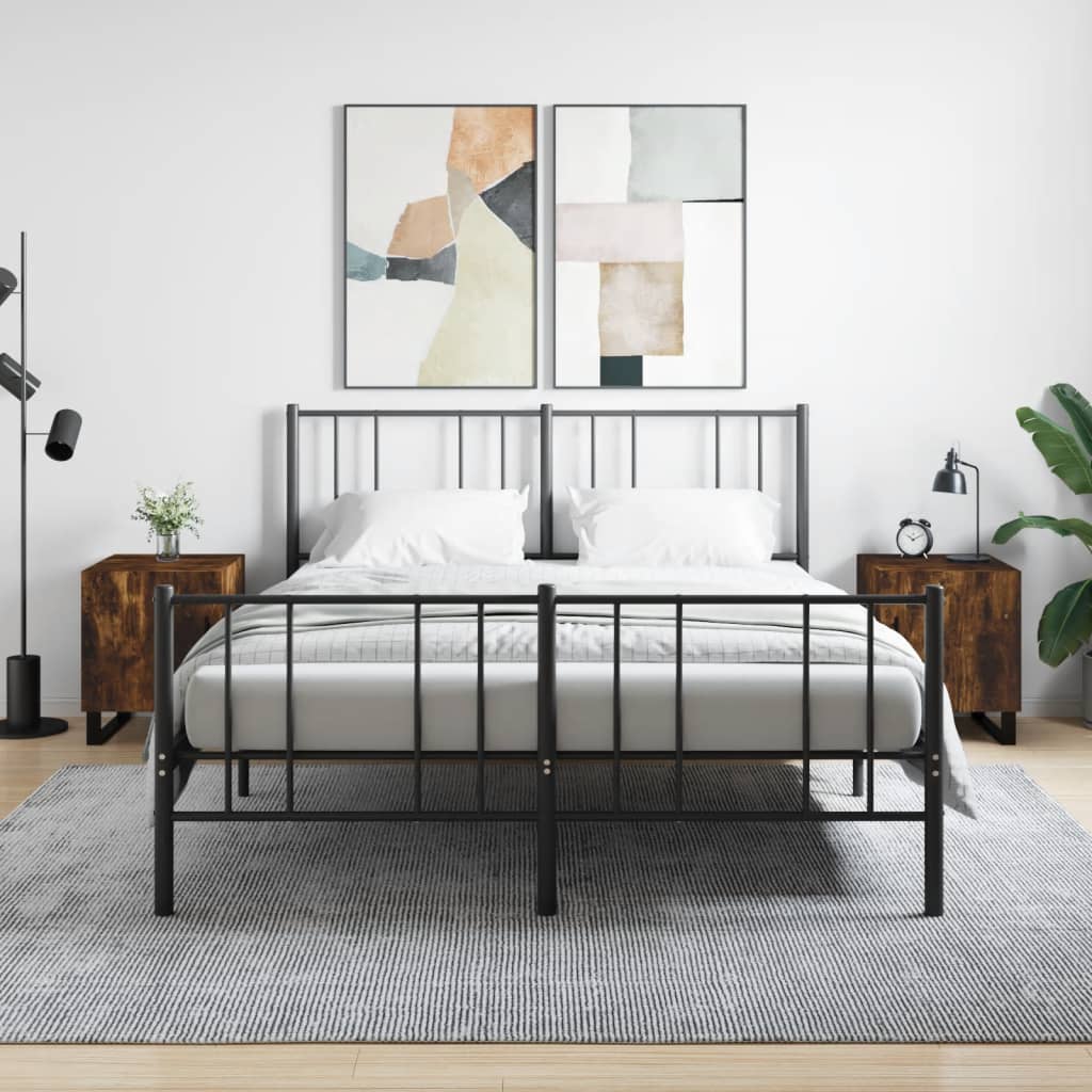 Bedside Cabinets 2 Pcs 40X40X50 Cm Engineered Wood