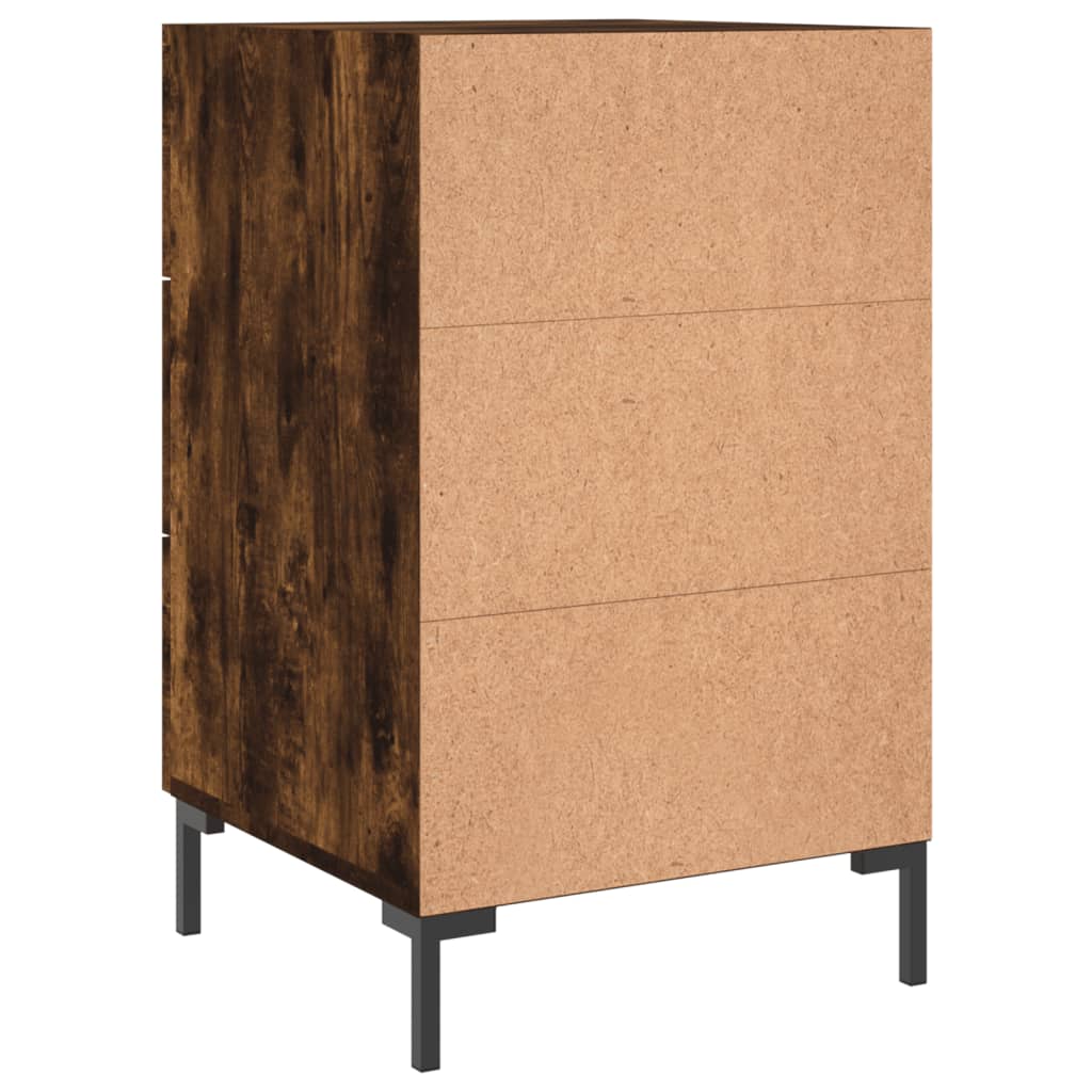 Bedside Cabinet 40X40X66 Cm Engineered Wood