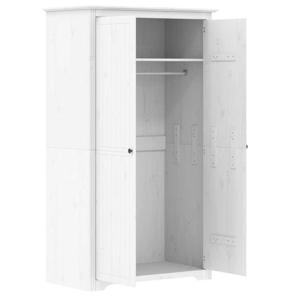 Wardrobe Bodo 101X52X176.5 Cm Solid Wood Pine