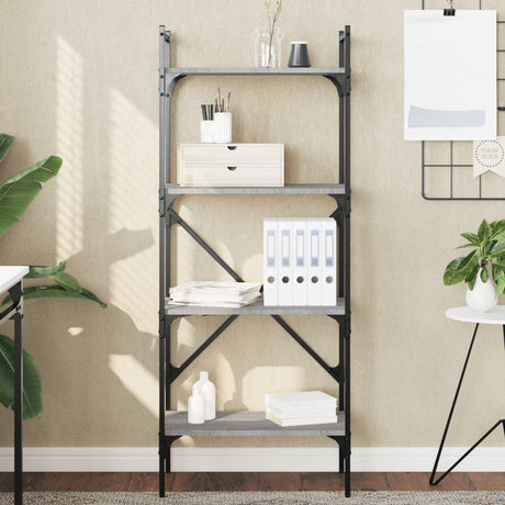 Bookcase 5-Tier 56X31.5X Engineered Wood