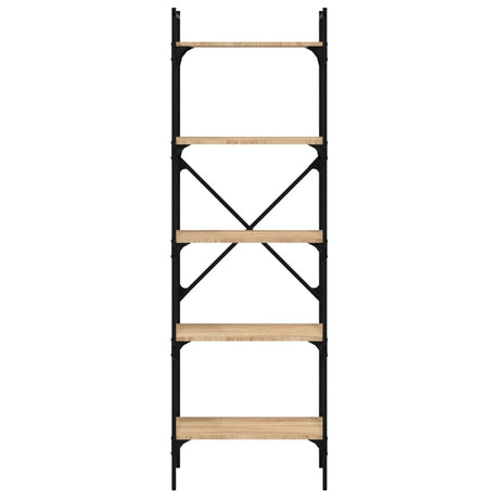 Bookcase 5-Tier 56X31.5X Engineered Wood