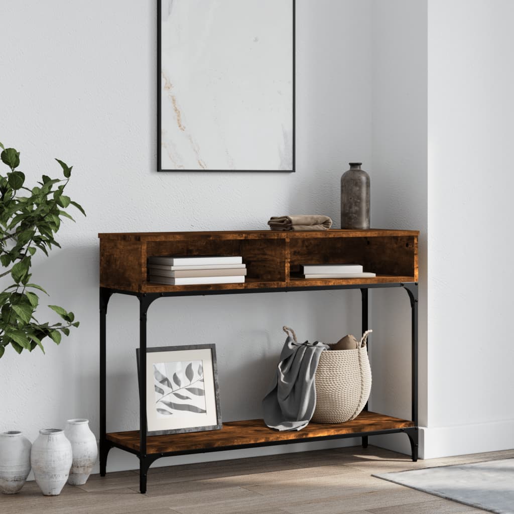 Console Table 100X30.5X75 Cm Engineered Wood