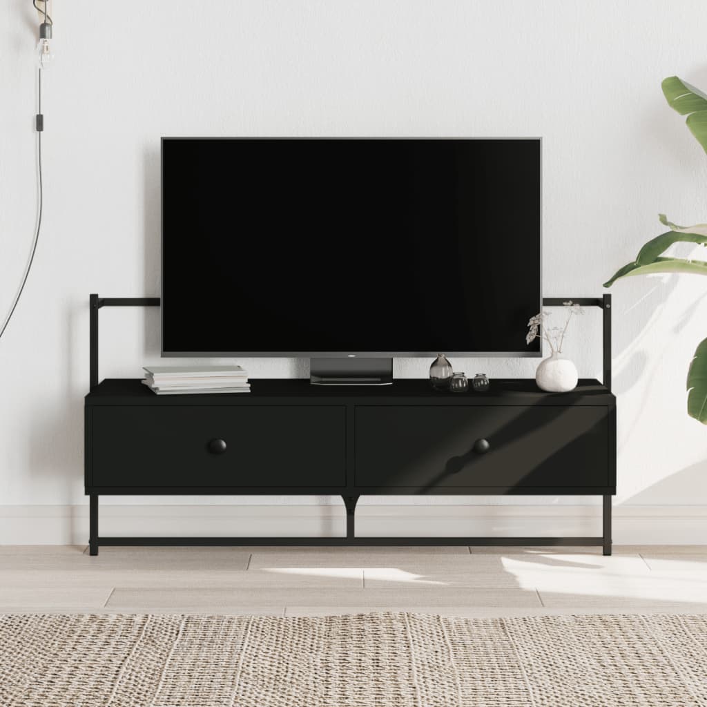 Tv Cabinet Wall-Mounted 60.5X30X51 Cm Engineered Wood