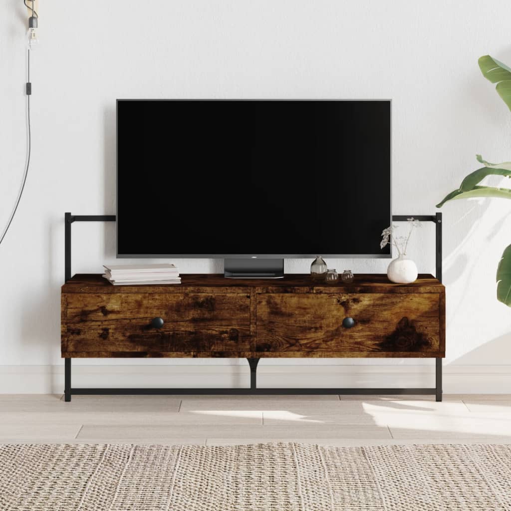 Tv Cabinet Wall-Mounted 60.5X30X51 Cm Engineered Wood