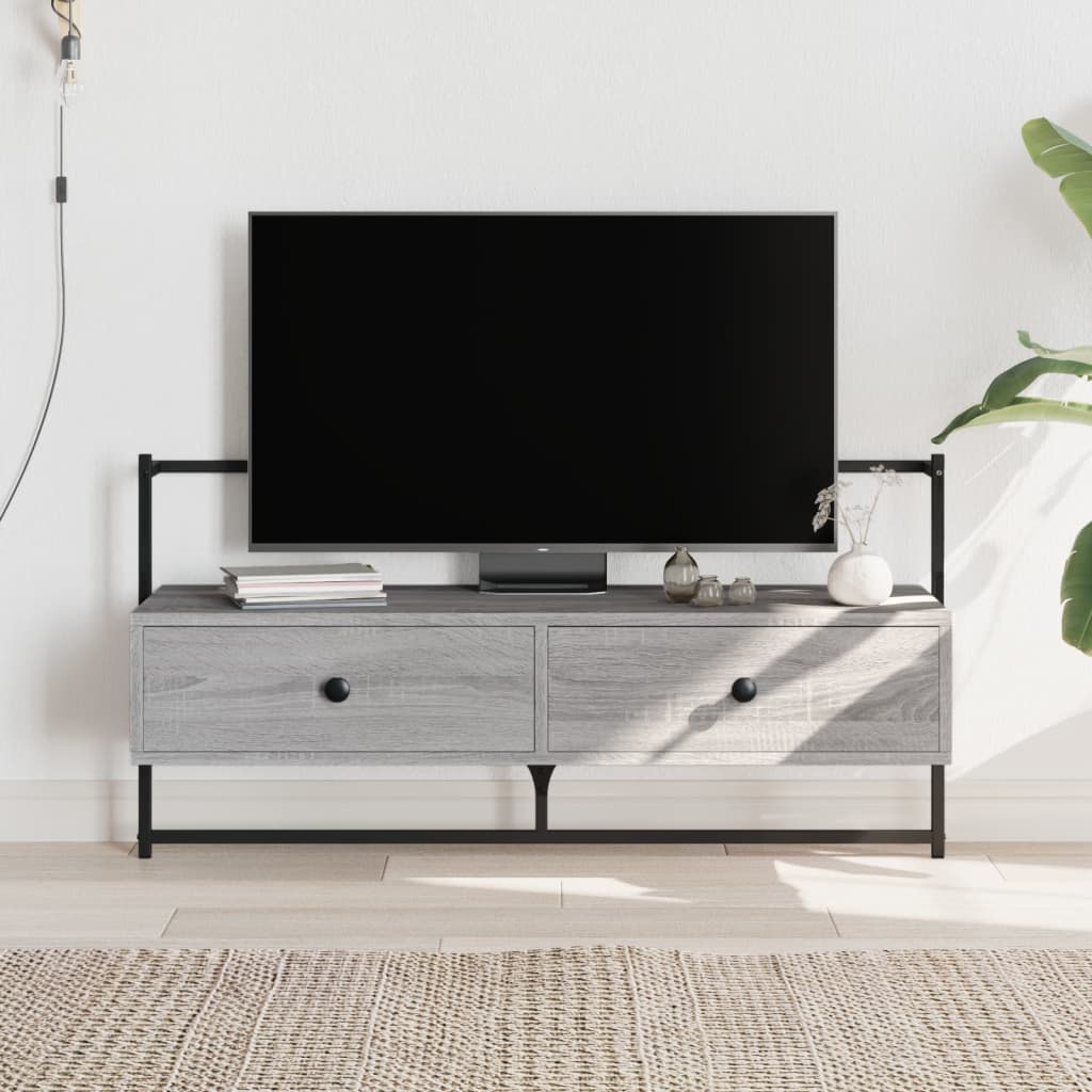 Tv Cabinet Wall-Mounted 60.5X30X51 Cm Engineered Wood