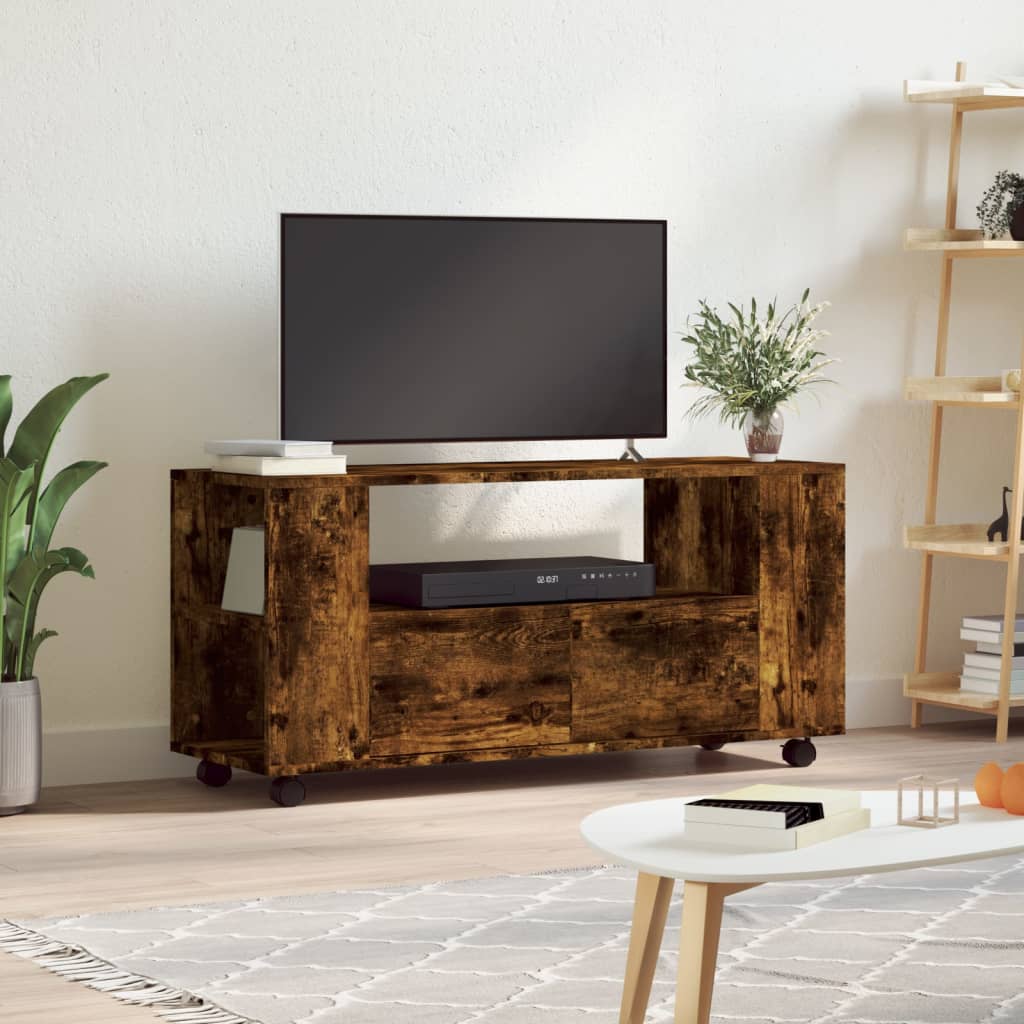 Tv Cabinet 102X34.5X43 Cm Engineered Wood