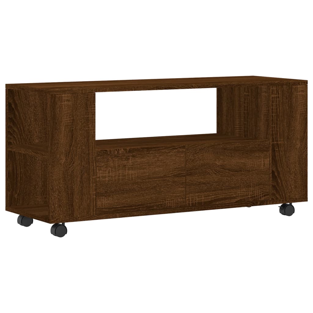 Tv Cabinet 102X34.5X43 Cm Engineered Wood