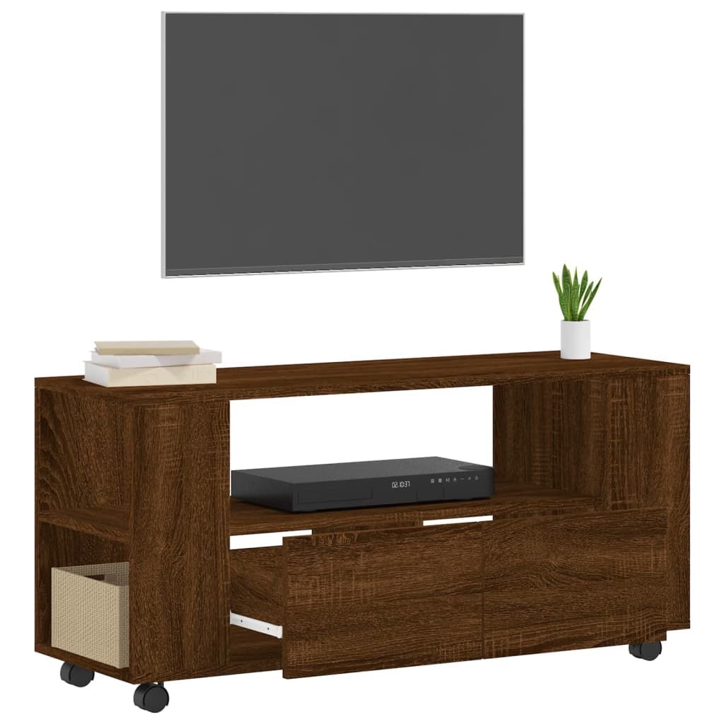 Tv Cabinet 102X34.5X43 Cm Engineered Wood