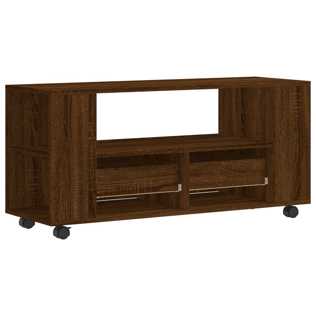 Tv Cabinet 102X34.5X43 Cm Engineered Wood