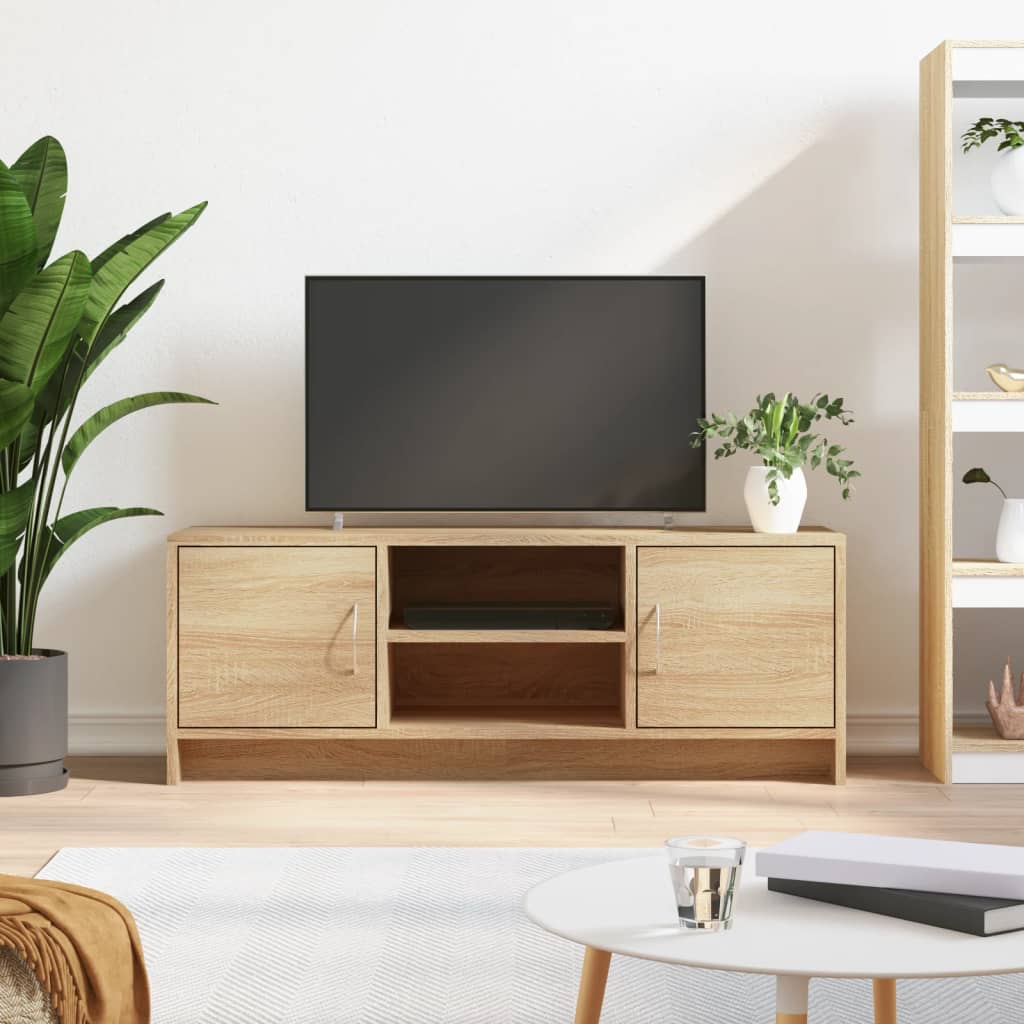 Tv Cabinet 102X30X37.5 Cm Engineered Wood