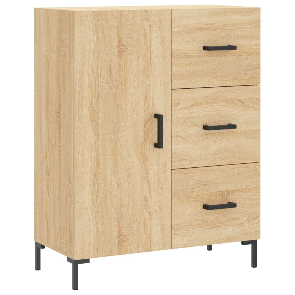 Highboard 69.5X34X180 Cm Engineered Wood