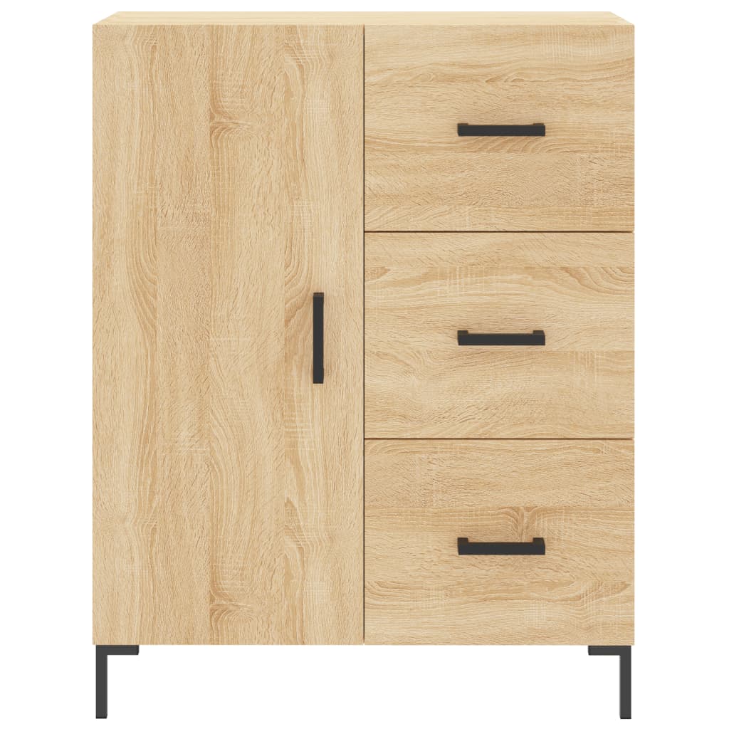Highboard 69.5X34X180 Cm Engineered Wood