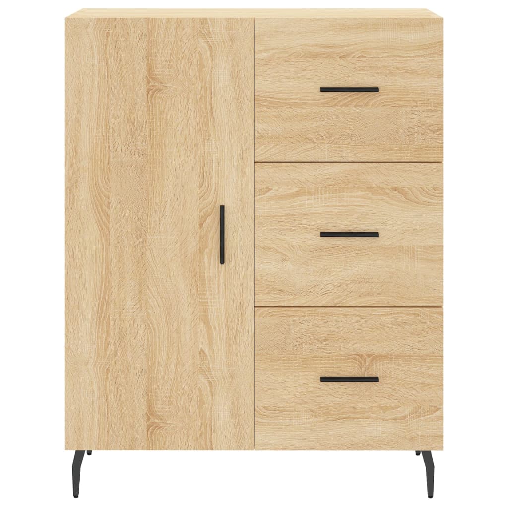 Highboard 69.5X34X180 Cm Engineered Wood