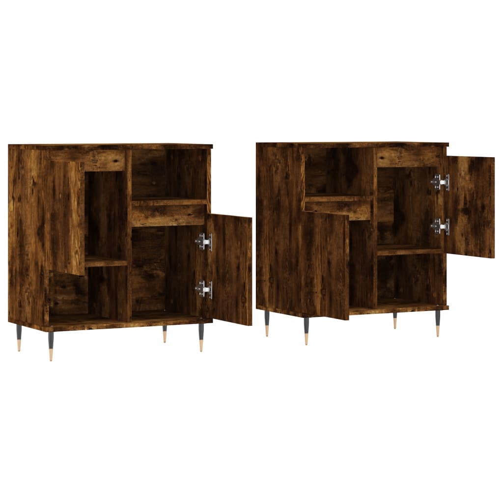 Sideboards 2 Pcs Engineered Wood
