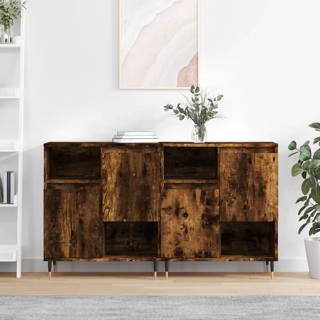 Sideboards 2 Pcs Engineered Wood