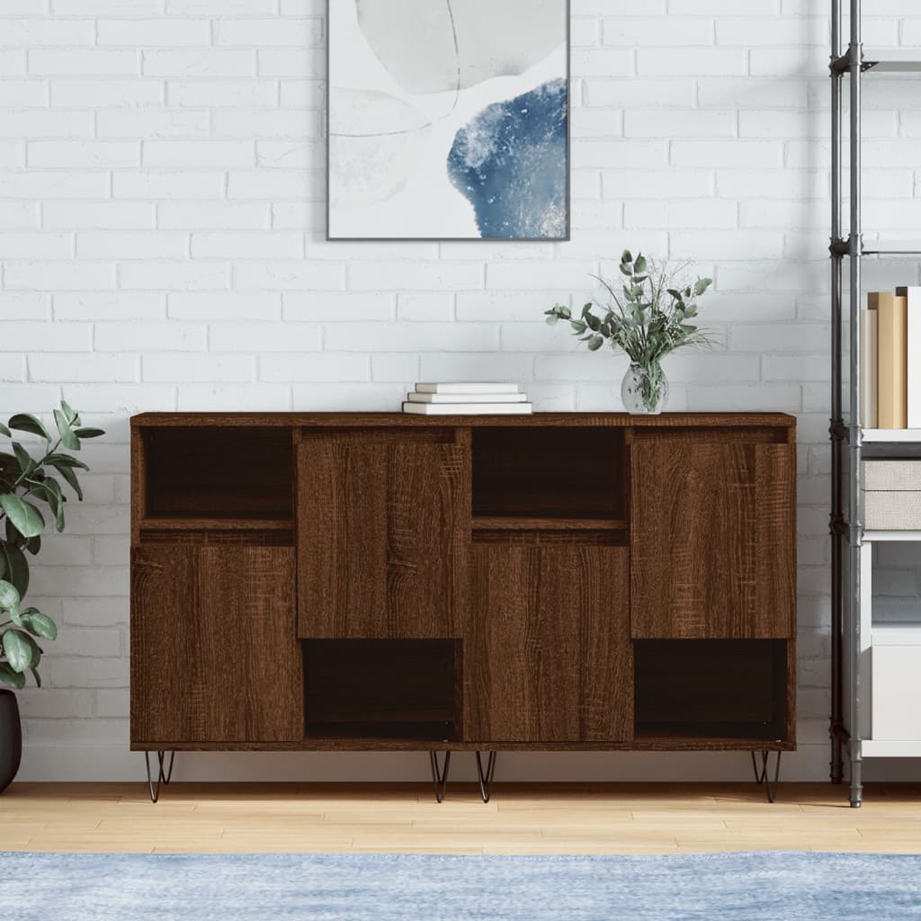 Sideboards 2 Pcs Engineered Wood
