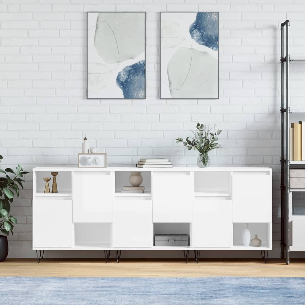 Sideboards 2 Pcs Engineered Wood