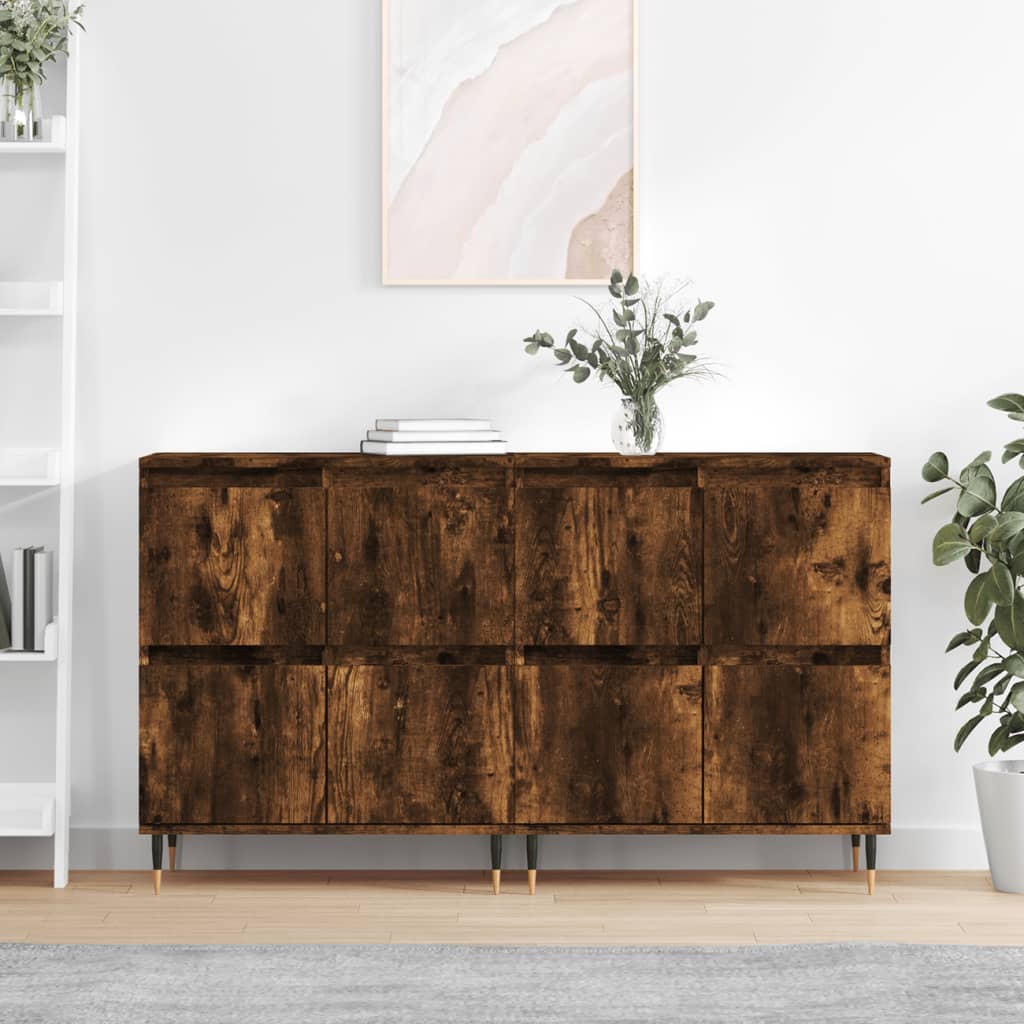 Sideboards 2 Pcs Engineered Wood