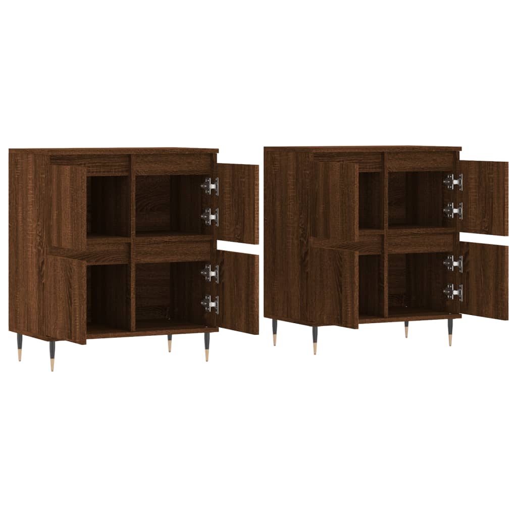 Sideboards 2 Pcs Engineered Wood