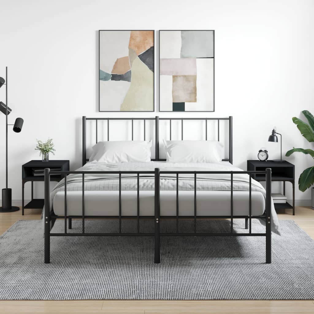 Bedside Table 40X41X50 Cm Engineered Wood