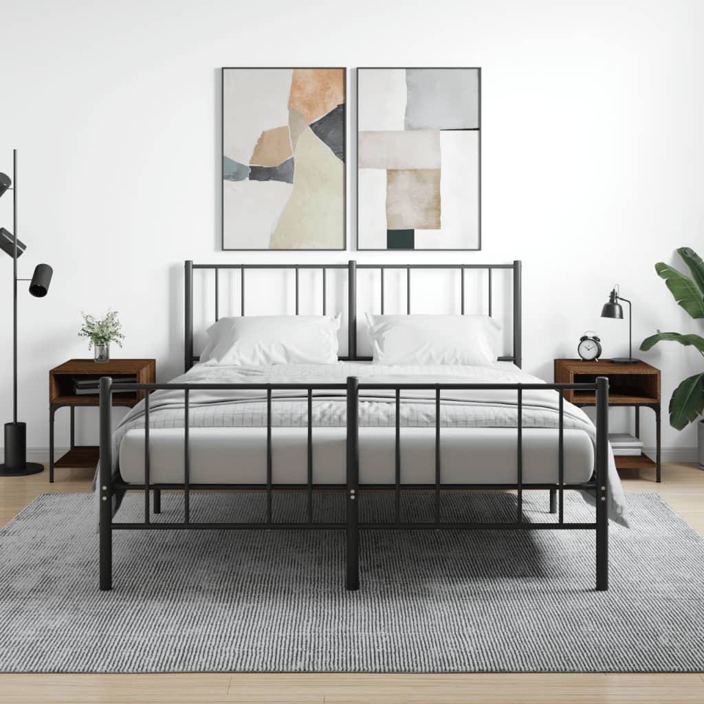 Bedside Table 40X41X50 Cm Engineered Wood