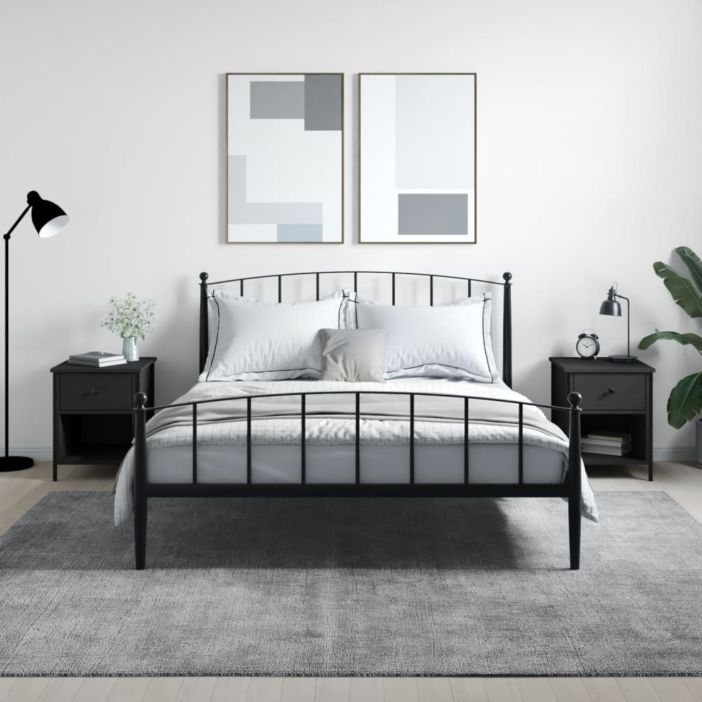 Bedside Cabinet 40X42X50 Cm Engineered Wood