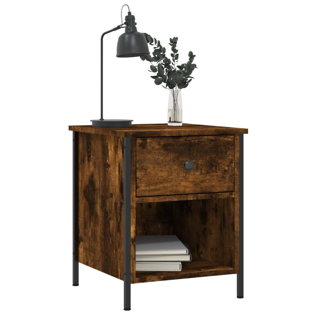Bedside Cabinet 40X42X50 Cm Engineered Wood